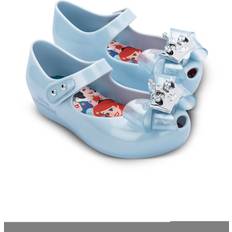 Blue - Girls Ballerinas Mini Melissa Ultragirl II Disney Princess Ballet Flats - Blue