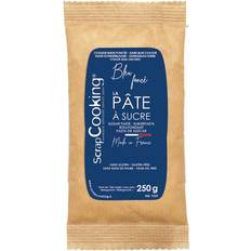 ScrapCooking Sockerpasta 250 g Mörkblå Ätbart