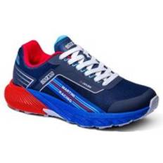 Blåa Arbetsskor Sparco Martini Racing S-Park Safety Shoes - Blue