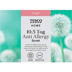 Tesco Anti Allergy 10.5 Tog Single Duvet