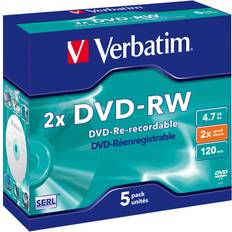 Optical Storage Verbatim 2XDVD-RW Mini Disc 1.4GB 5pk