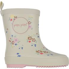 Pom Pom Gummistiefel - Flower AOP
