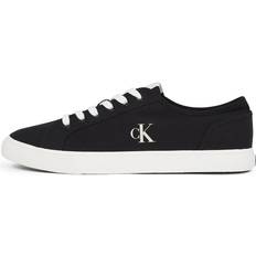 Calvin Klein Trainers Calvin Klein Canvas Low Profile Trainers - Black/White