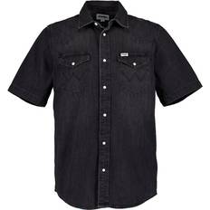 Wrangler Herre Overdele Wrangler Cowboyskjorte - Sort