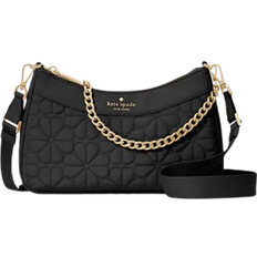 Kate Spade Flower Quilted Nylon Convertible Crossbody - Black
