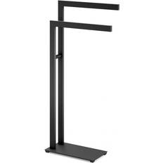 Zack Linea Black Stainless Steel Towel Stand