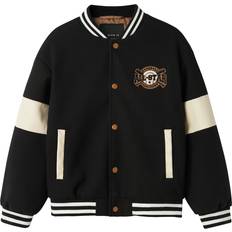 M - Piger Jakker Name It Nkmmikado Varsity Jacket - Sort