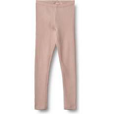 Dame - Pink Tights Wheat Rose Powder Jersey Legggings Jules - 4 År