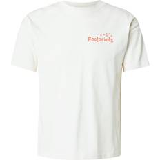 Regular S/S Heavy Single Printed T-shirt - White