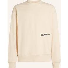 Karl Lagerfeld Herre Sweatere Karl Lagerfeld Shibori Monogram Sweatshirt - Wood Ash