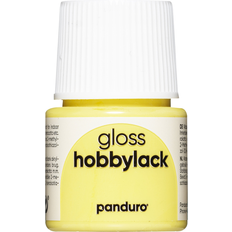 Panduro Akrylfärger Panduro Hobbylack Gloss 45 ml Lemon Gul