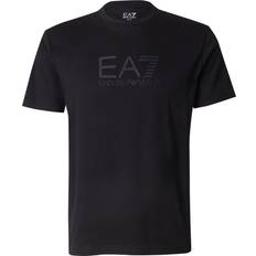 EA7 T-shirts EA7 Emporio Armani T-Shirt mit Label-Print - Grau