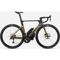 Cyklar Orbea Orca Aero M20iLTD Aerodynamisk Landsvägscykel Olive Green Carbon Raw