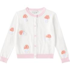 Cardigans Stella McCartney Kids Cardigan - Strick - Ivory/Rosa