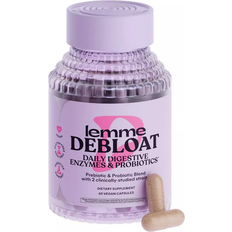 Probiotics Lemme Debloat, Daily Digestive Enzymes & Probiotics 60 pcs
