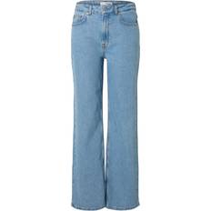 Selected Jeans Selected Ljus Tvätt Vida Jeans - Blå