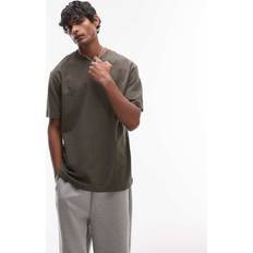 Kakifärgad T-shirt Oversize - Grön/A