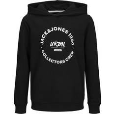 164 Hoodies Jack & Jones JJSimon Sweat Hoodie Svart
