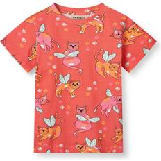 Cats T-shirt Med Katte - Rosa