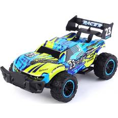 Megaleg Fjernstyret Racer Buggy 1:14 2.4G 15km/h Blå
