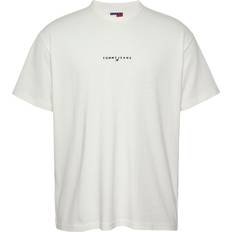 5XL T-shirts Tommy Jeans Linear Logo T-shirt - White