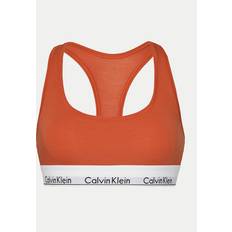 Orange Underwear Calvin Klein Modern Cotton Bralette - Red