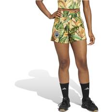 Adidas Gula Kläder adidas x Farm Shorts - Semi Spark/Bold Gold/Semi Flash Green