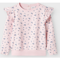 Piger Sweatshirts på tilbud Name It Nmfdyla Bluse - Rosa