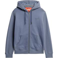 Superdry Herre Overtøj Superdry Essential Logo Zip Hoodie - HB