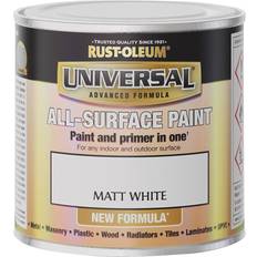 Rust-Oleum White Matt Universal All-Surface Wood Paint White 0.25L