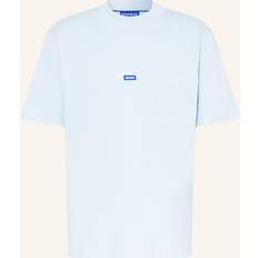 HUGO Mens Nieros T-Shirt - Open Blue