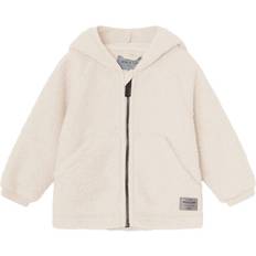 Mini A Ture Fleecejakke - Teddy - Angora Cream