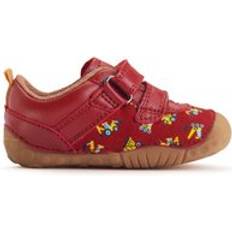 Babies - Leather First Steps Start-rite Baby Pre-Walker Shoes - Red Leather