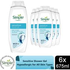 Kind To Skin Sensitive Shower Gel Body Wash 675ml 6 pcs