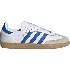 adidas Kids' Preschool Samba OG Shoes - White/Blue/Gum