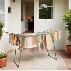 Clothes Drying Rack Foldable - Grey