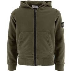 Stone Island Cardigans Stone Island Organic Cotton Fleece - Vert Militaire