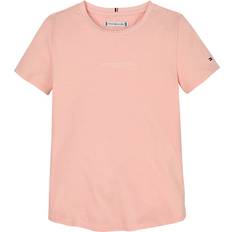 Tommy Hilfiger Pink T-shirts Tommy Hilfiger Logo Slim T-Shirt - Coral Ice