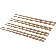 Bacchette Villa Collection Shoku 23,5 cm Confezione da 4 Wengé Legno Bacchette