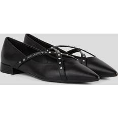 Karl Lagerfeld Lave sko Karl Lagerfeld Slipper - Sort