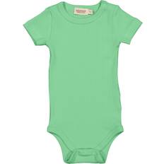 MarMar Copenhagen Bodys Barnkläder MarMar Copenhagen Modal Cale Green Plain Body SS - Cale Green