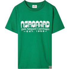 Mads Nørgaard Barnkläder Mads Nørgaard Copenhagen Printed Tee Thorlino - Verdant Green