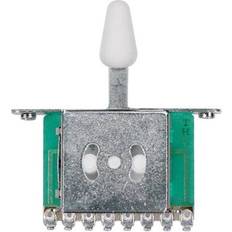 SW-143-W 3-Way Pickup Switch with White Cap