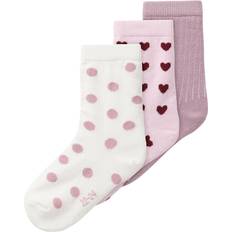 Lila Strumpor Name It 3er-pack Socken