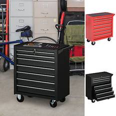 Durhand Roller Tool Cabinet 7 Drawers Storage Chest Box