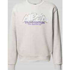 Alpha Industries Sweatshirts Jumpers Alpha Industries Sweatshirt Studio Edition Vibe - Gris