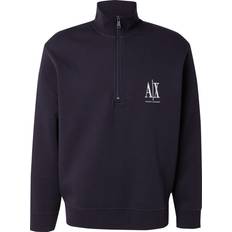 Armani Exchange Jumpers Armani Exchange Sweatshirt À Logo - Bleu