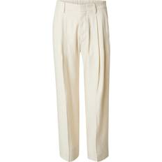 NN07 Tøj NN07 Men's Kay Linen Blend Trousers - Ivory