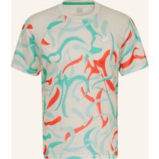 Herr - Multifärgade Överdelar Asics Road All Over Print Short Sleeve Top - Dam