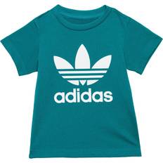 Turquoise T-shirts adidas Trefoil T-Shirt Kids - Legacy Teal